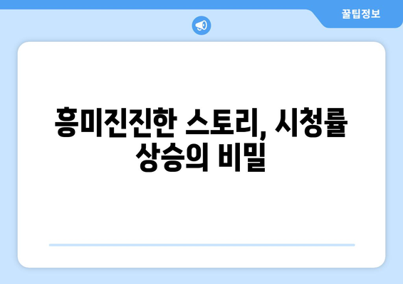 용감무쌍 용수정, 시청률 폭발! 드라마 인기 비결 | 용수정, 시청률 분석, 드라마 인기 요인